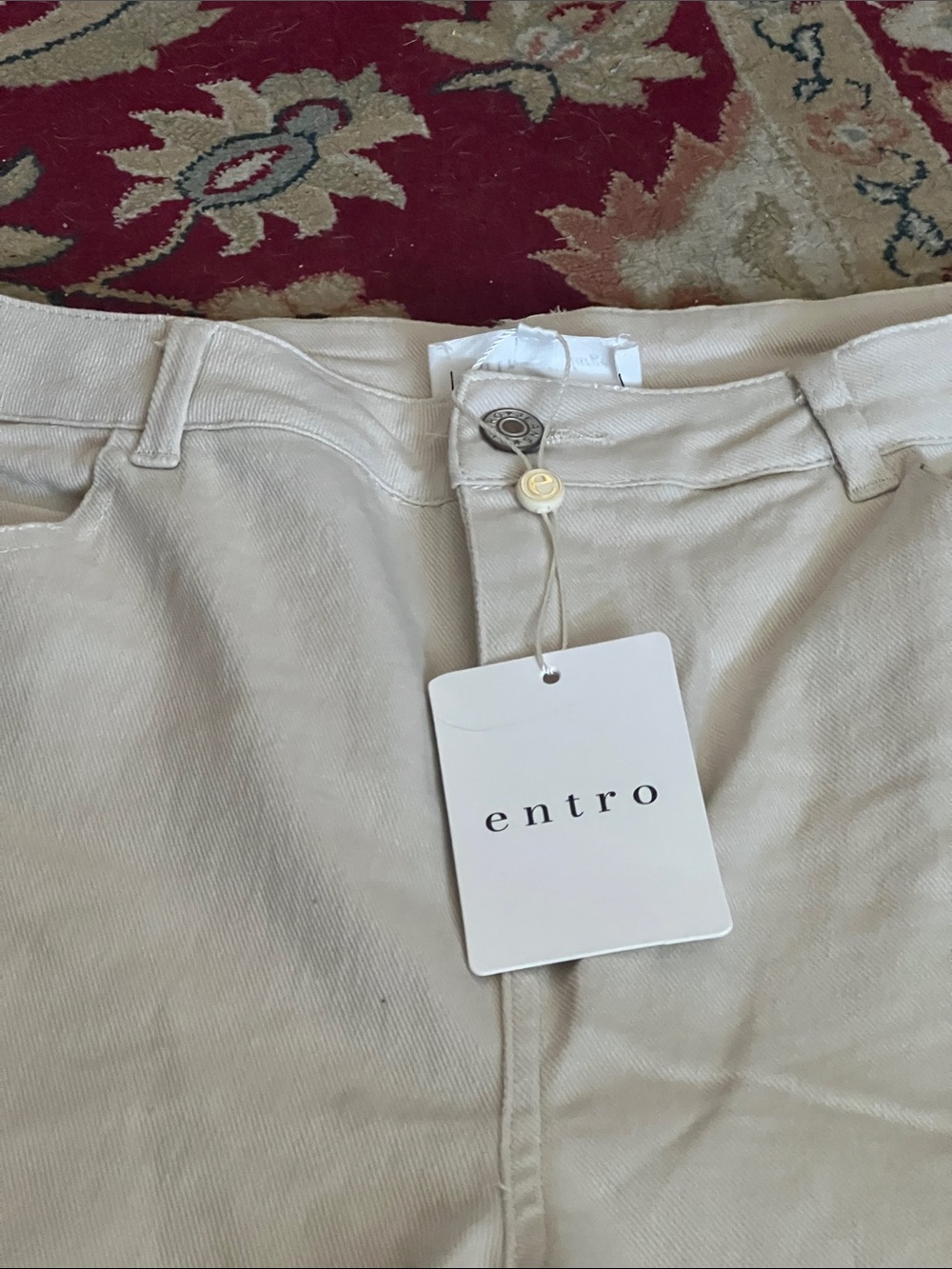 entro Neutral Wide-Leg Trousers - Picture 3 of 5